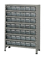 【送料都度見積 】物品棚LEK型樹脂ボックス LEK8128-42T 204316 ※法人向け 個人宅配送不可