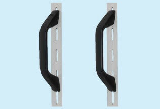 【送料都度見積 】キャスターラック用オプション取手 SK-T(2ホン) 206082 ※法人向け 個人宅配送不可