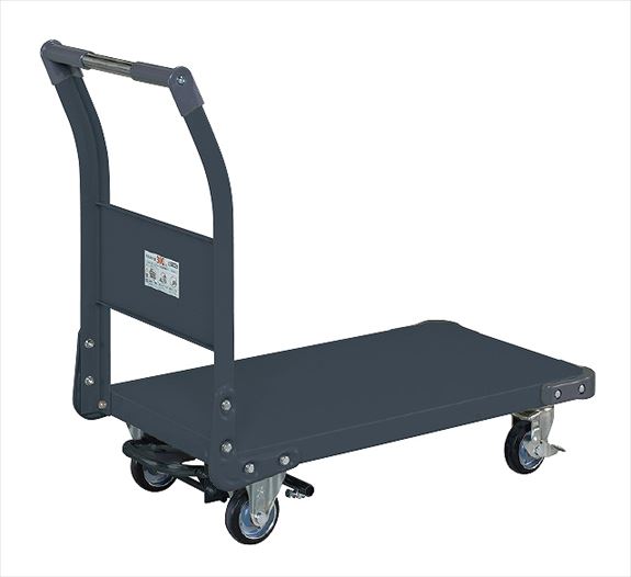 特製四輪車(300kgタイプ・フットブレーキ付) TAN-22BRD 211179 ※法人向け 個人宅配送不可