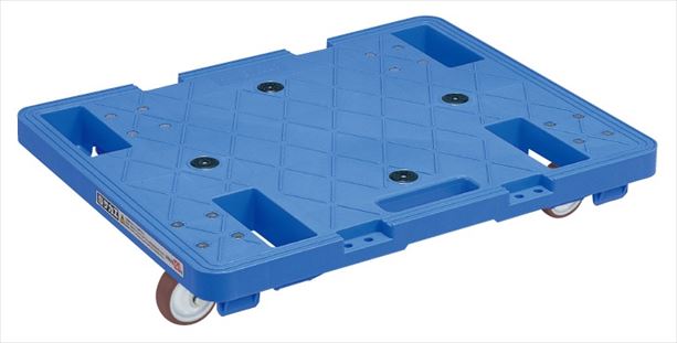 【要送料】 サカエキャリースタッキング仕様(4輪自在タイプ) SC-600UB 211760 ※法人向け 個人宅配送不可