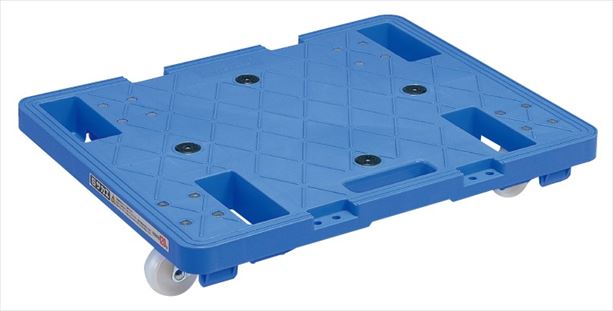 【要送料】 サカエキャリースタッキング仕様(4輪自在タイプ) SC-600NB 211764 ※法人向け 個人宅配送不可