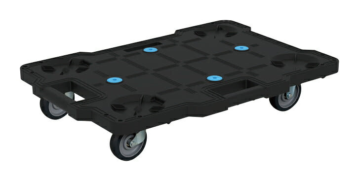 【要送料】 サカエキャリー(サイレントエラストマー車仕様) SCR-B450SEKBK 212431 ※法人向け 個人宅配送不可