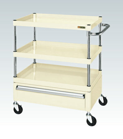 CSパールワゴン(中量タイプ・引出し付) CSP-7573CI 324372 ※法人向け 個人宅配送不可