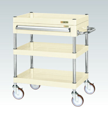 CSパールワゴン(中量タイプ・引出し付) CSP-6083ANUI 324425 ※法人向け 個人宅配送不可