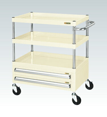 CSパールワゴン(中量タイプ・引出し付) CSP-7583A2I 324472 ※法人向け 個人宅配送不可