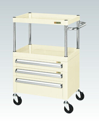 CSパールワゴン(中量タイプ・引出し付) CSP-6082A2CI 324482 ※法人向け 個人宅配送不可