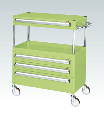 CSパールワゴン(中量タイプ・引出し付) CSP-6081A3CNU 324504 ※法人向け 個人宅配送不可