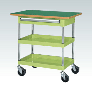 CSパールワゴン(中量タイプ・引出し・天板付) CSP-7582ATFSE 324597 ※法人向け 個人宅配送不可