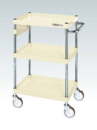 CSパールワゴン(中量タイプ・パンチングパネル付) CSP-6083PNUI 324825 ※法人向け 個人宅配送不可