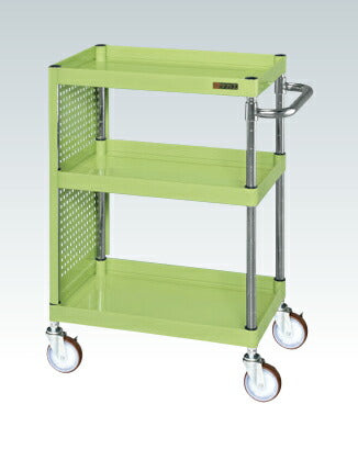 CSパールワゴン(中量タイプ・全面パンチングパネル付) CSP-6083ZPNU 324844 ※法人向け 個人宅配送不可