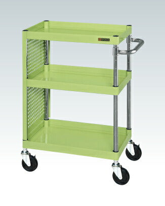 CSパールワゴン(中量タイプ・全面パンチングパネル付) CSP-7583ZP 324851 ※法人向け 個人宅配送不可