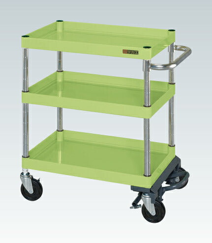 CSパールワゴン(中量タイプ・フットブレーキ付) CSP-6073BR 324902 ※法人向け 個人宅配送不可