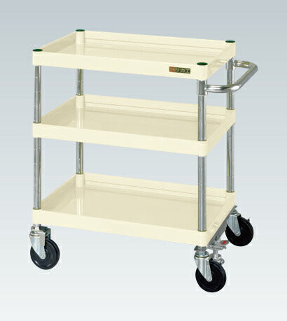 CSパールワゴン(中量タイプ・フロアストッパー付) CSP-6073FSI 324962 ※法人向け 個人宅配送不可