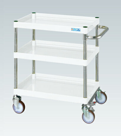 CSパールワゴン(中量タイプ・フロアストッパー付) CSP-6073FSNUW 325472 ※法人向け 個人宅配送不可