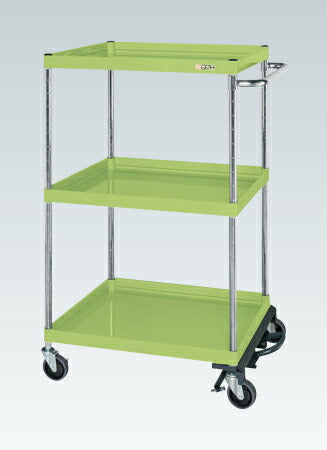 CSパールワゴン(中量タイプ・フットブレーキ付) CSP-75123BRSE 326006 ※法人向け 個人宅配送不可