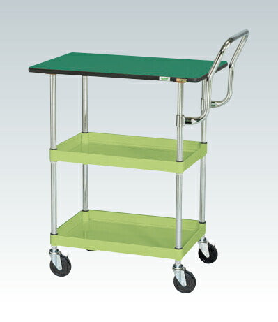 CSパールワゴン(中量・天板付・ハイタイプ取手) CSP-7572TEHT 327502 ※法人向け 個人宅配送不可