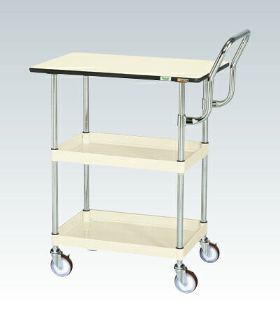 CSパールワゴン(中量・天板付・ハイタイプ取手) CSP-7582PHTNUI 327564 ※法人向け 個人宅配送不可