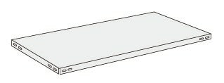【要送料】 ショップラック用オプション棚板 SHR-12TAP 520362 ※法人向け 個人宅配送不可