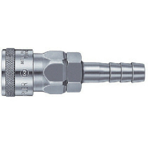 日東 ハイカプラ 鋼鉄製 ニトリルゴムNBR(SG)(ホース取付用ソケット)相手側3/8インチ 耐圧力2.0Mpa(00304) 30SH