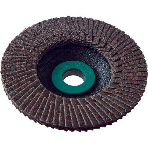 TRUSCO GPトップフラット アランダム #80 Φ100 10枚入 GPF100-A80