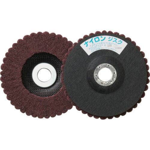 TRUSCO ナイロンディスク Φ150X15X22 (5個入) 320# GPN150(320)
