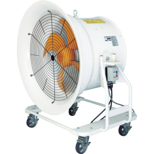 Suiden 送風機 どでかファン ハネ700mm 3相200V 低騒音・省エネタイプ 角度調節可能 4輪キャスター付 SJF-T704A