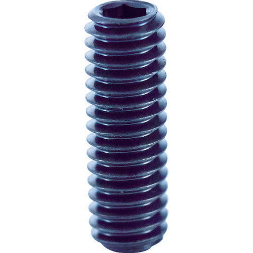 TRUSCO 六角穴付止めねじ 平先 黒染め M3×15 50本入 B63-0315