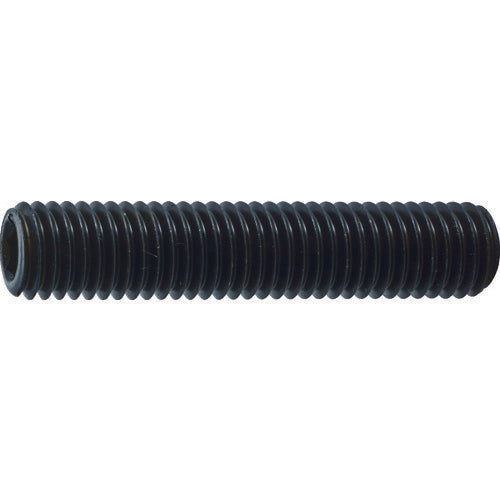 TRUSCO 六角穴付止めねじ 平先 黒染め M10×12 40本入 B63-1012