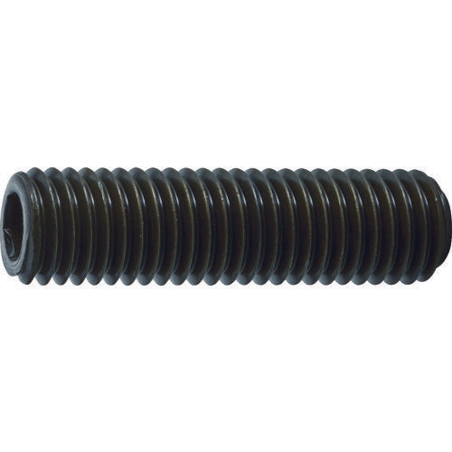 TRUSCO 六角穴付止めねじ 平先 黒染め M14×30 7本入 B63-1430