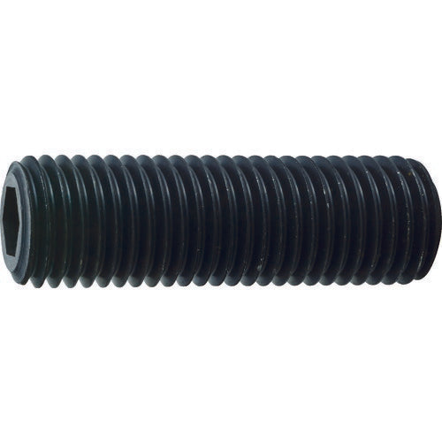 TRUSCO 六角穴付止めねじ 平先 黒染め M20×75 1本入 B63-2075