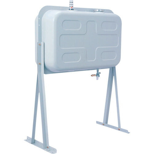 DAIKEN 屋外用ホームタンク 95型 スチール製 壁寄せスライドタイプ 水抜きジョイント・ボールバルブセット付き HT95NV