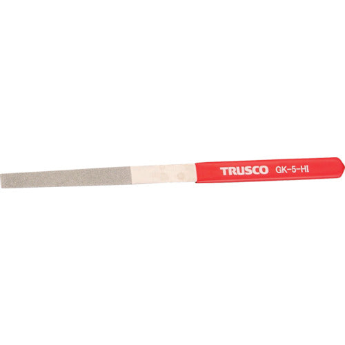 TRUSCO ダイヤモンドヤスリ 鉄工用#140 平 1本入 全長215mm(5本組サイズ) GK-5-HI
