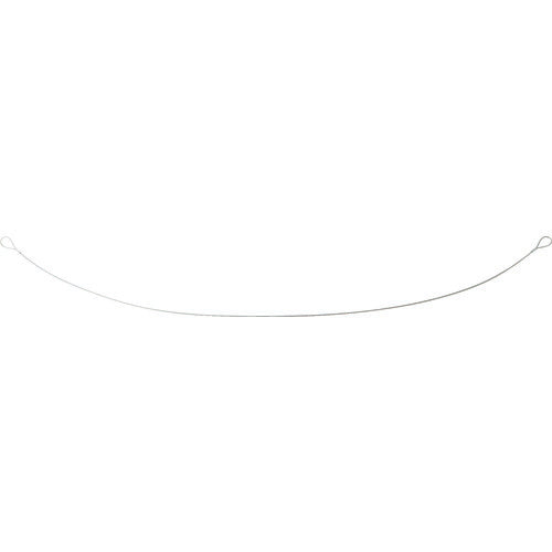 TRUSCO オールステンレスカットワイヤ 2.0ΦX600mm 両端アイ加工 SCW200-60