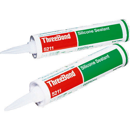THREEBOND シリコーンシーラント TB5211A 330ml 白色 汎用タイプ(5211AA) TB5211A