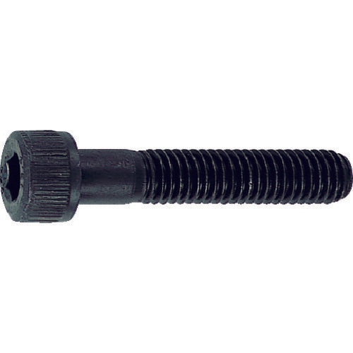 TRUSCO 六角穴付ボルト 黒染め 半ネジ サイズM3×25 45本入 /キャップボルト(CAP) B30-0325