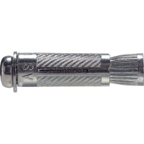 TRUSCO オールプラグボルト なべ頭 M6 10本入 (コンクリート・ブロック用アンカー/ねじ込み式) AS-640BTA