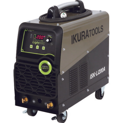 育良 リチウムイオンバッテリー内臓アーク溶接機 ライトアーク(40069) ISK-LI200A