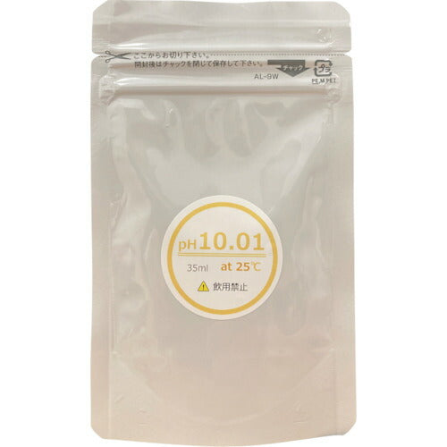 【送料・納期都度見積】 佐藤 炭酸塩pH標準液10.01 35ml 5PK入り1袋(6403-30) 6403-30