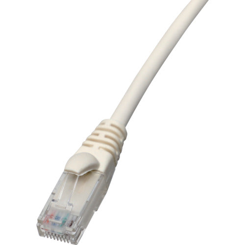 TRUSCO LANケーブル(Cat6A対応ツメ折れ防止) 1mホワイト TLANC6A-1-W