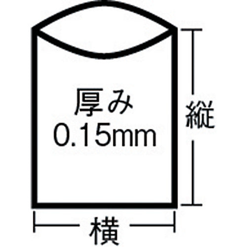 IWATANI アスベスト袋黄小 ASBH-C