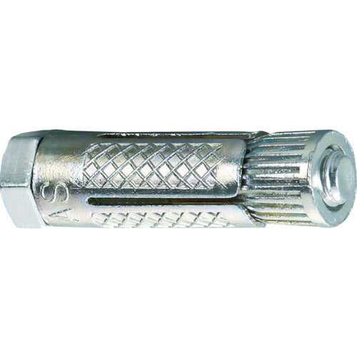 TRUSCO オールプラグボルト 六角タイプ M10 3本入 (コンクリート・ブロック用アンカー/ねじ込み式) AS-1050BT