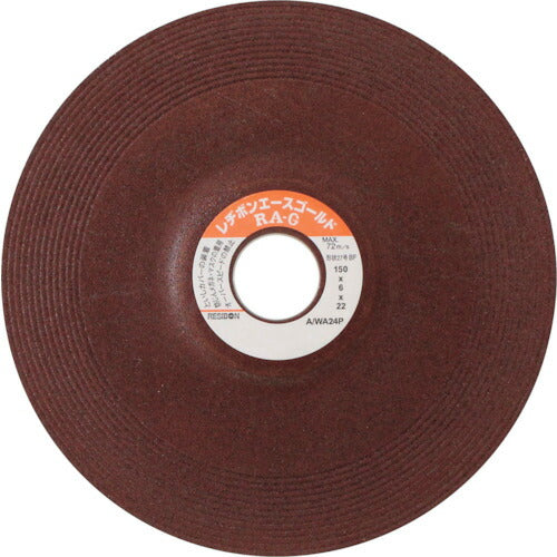 【25枚セット】 レヂボン エースゴールド RAG 150x6x22 AWA24P RAG1506-AWA24P