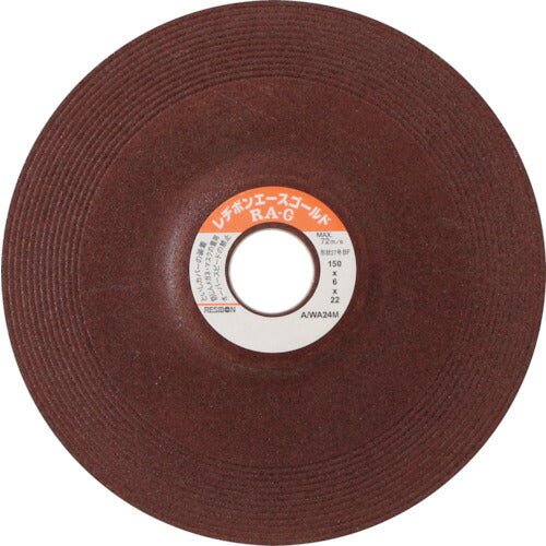 【25枚セット】 レヂボン エースゴールド RAG 150x6x22 AWA24M RAG1506-AWA24M