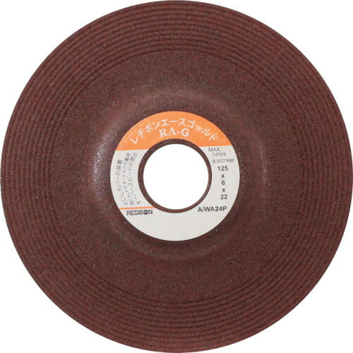 【25枚セット】 レヂボン エースゴールド RAG 125x6x22 AWA24P RAG1256-AWA24P