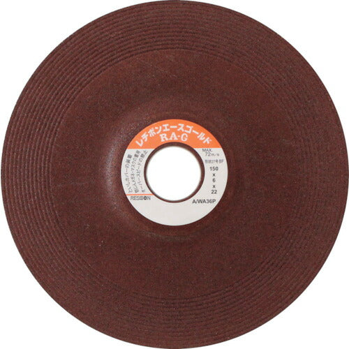 【25枚セット】 レヂボン エースゴールド RAG 150x6x22 AWA36P RAG1506-AWA36P