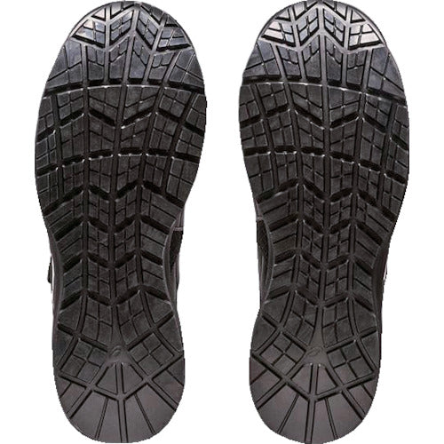 アシックス ウィンジョブ CP112 ブラック×ホワイト 23.5cm 1273A056.001-23.5