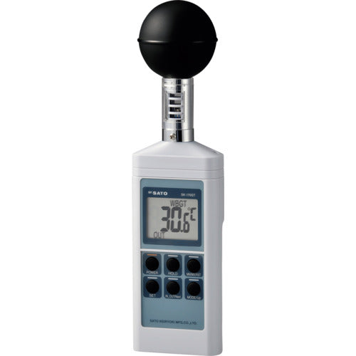 【送料・納期都度見積】 佐藤 熱中症暑さ指数計 SK-170GT NO.9100-50