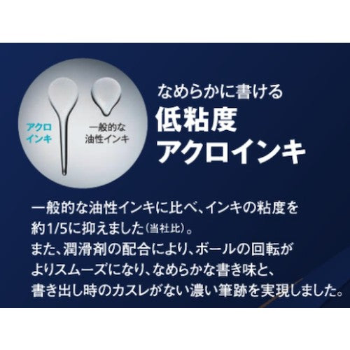 PILOT 油性ボールペン アクロボール 150 細字 レッド BAB-15F-RR