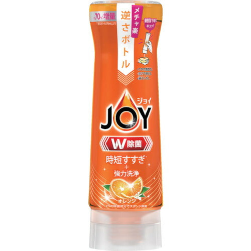 P&G ジョイ W除菌 食器用洗剤 逆さボトル オレンジ 本体 290ml 402319