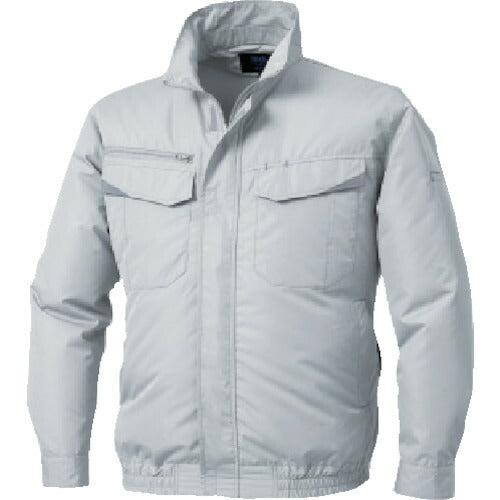 空調服 長袖ブルゾン シルバー 5L KU92350K30S7